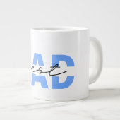 Best dad vaderdag extra grote beker (Voorkant rechts)