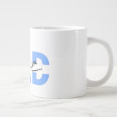 Best dad vaderdag extra grote beker (Rechts)