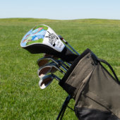 Best Dad van Par Golf Custom Photo Vaderdag Golfheadcover (Insitu)