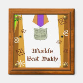 Best Daddy Magnet (Devant)