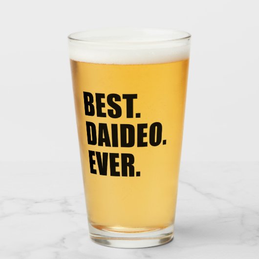 Best Daideo Ever Irish Grandfather Glas (Voorkant gevuld)