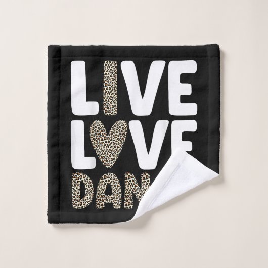 Best Dance Art Pour Hommes Femmes Filles Garçons D (Gant de toilette)