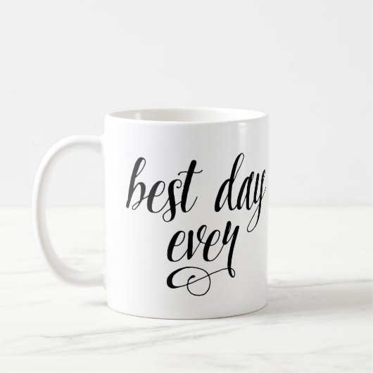 Best Day Ever Coffee-Mok Koffiemok (Links)