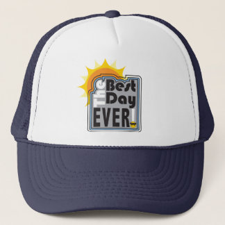 Best Day Ever Trucker Hat Pet