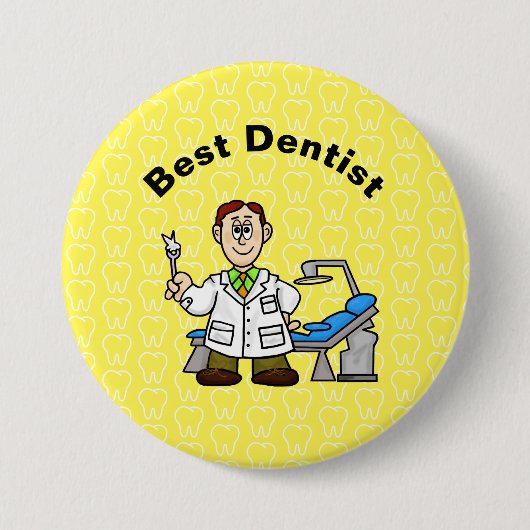 Best Dentist Button (Voorkant)