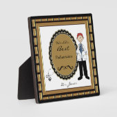 Best Doctor Plaque ter wereld Fotoplaat (Voorkant)