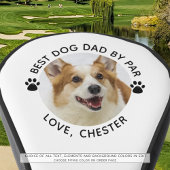 BEST DOG DAD BY PAR Foto Pawprints Golfheadcover