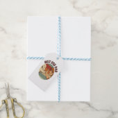 Best Dog Dad Cadeaulabel (Met Touw)