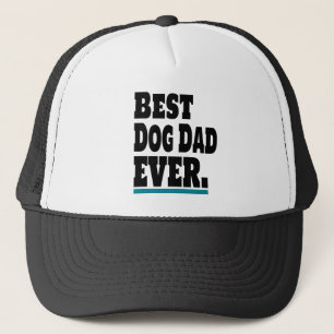 Best Dog Dad EVER Funny Trucker Pet