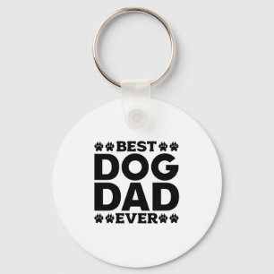 Best Dog Dad Ever - Hondenliefhebber & Hondeneigen Sleutelhanger