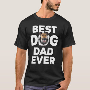 Best Dog Dad Ever Smooth Fox Terrier T-shirt