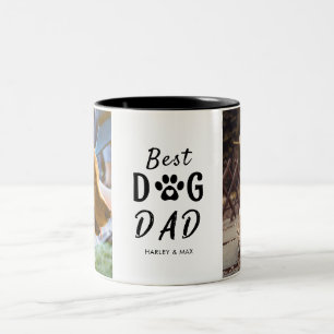Best Dog Dad geeft Two-Tone Coffee Mok