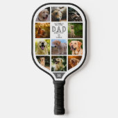 Best Dog Dad l Vaderdag Pickleball Paddle (Voorkant)