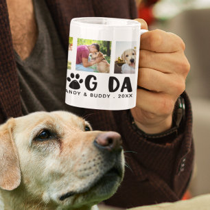 BEST DOG DAD OOIT Photo Collage Persoonlijk Koffiemok