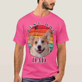 Best Dog Dad Pembroke Welsh Corgi T-shirt