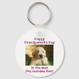 Best Dog Grandmoeder Foto van Happy Grandparent's  Sleutelhanger