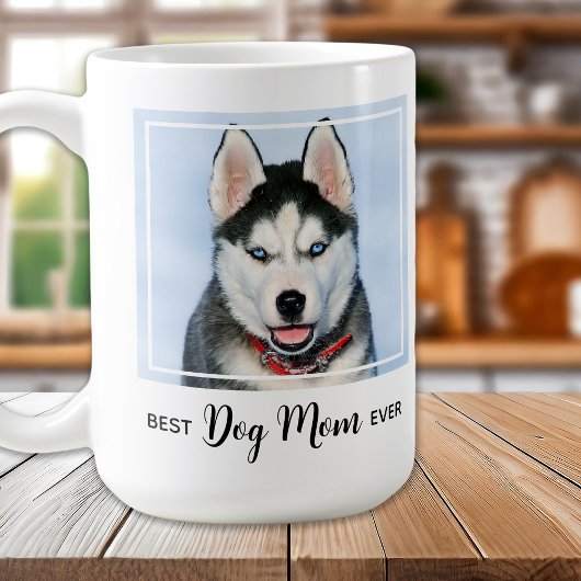 Best Dog Mam Ever Custom Pet Foto Koffiemok