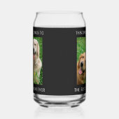 Best Dog Mam Ever Photo Black Blikvorm Glas (Links)