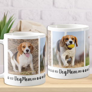 BEST Dog Mam ooit - Aangepast 3-pet Afbeelding Koffiemok