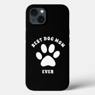 Best Dog Mam ooit aangepaste tekst op maat iPhone 13 Hoesje