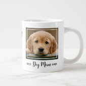 Best Dog Mam ooit foto Extra Grote Beker (Rechts)