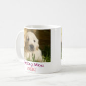 Best Dog Mam ooit foto Koffiemok (Voorkant links)