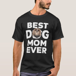 Best Dog Mam ooit Lhasa Apso Lovers for Dog Mam T-shirt