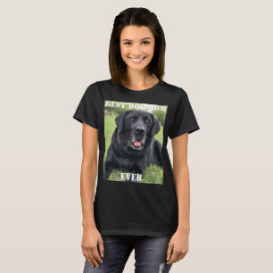 Best Dog Mam ooit Photo Fun Cute Puppy Pet T-shirt