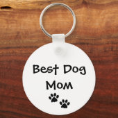 Best Dog Mam Sleutelhanger (Voorkant)