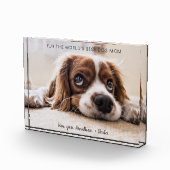 Best Dog Mam ter wereld| Moederdag Fotoblokken (Rechts)