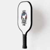 Best Dog Moeder Mam -  Cocker Spaniel Pickleball Paddle (Links)