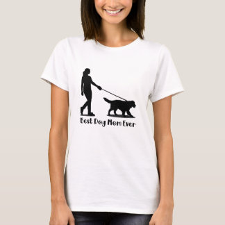 Best Dog Mom Ever | Cute Dog Lover Gift  T-shirt