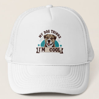 Best Dog Mom Trucker Pet