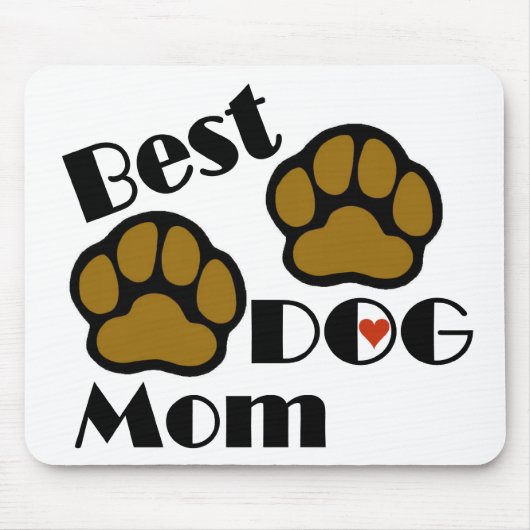 Best Dog Mousepad Computer Muismat (Voorkant)