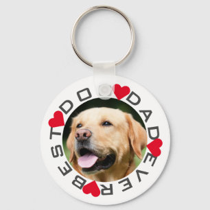 Best Dog Pap Ever Foto Sleutelhanger
