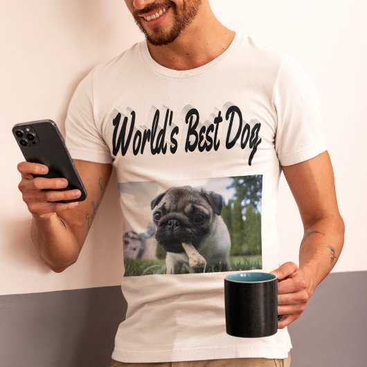 Best Dog Photo T-Shirt