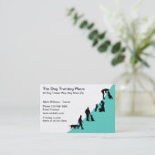 Best Dog Training Service Visitekaartjes (Staand voorkant)