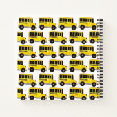 Best Driver Yellow School Bus Gift wereldwijd Notitieboek (Achterkant)