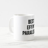 Best Effin' Paralegal Koffiemok (Voorkant links)