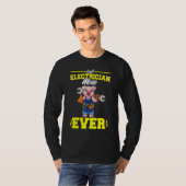 Best Electrician Mom Ever Electronic Technician_2 T-shirt (Voorkant volledig)