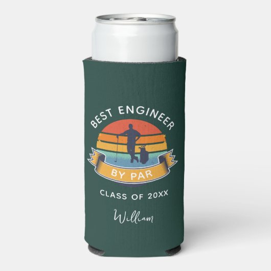 Best Engineer by Par 2025 Afstuderen Golfliefhebbe (Seltzer Achterkant)