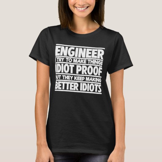 Best Engineer Ever Profession Engineering Career T-shirt (Voorkant)