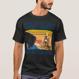 Best English Cocker Spaniel Mom Ever Vintage Moth T-shirt