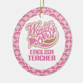 Best English Teacher Gift Ornament (Links)