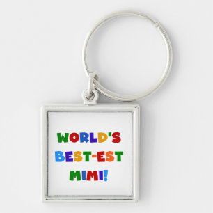 Best-est-Beste Mimi van de wereld de Heldere Sleutelhanger
