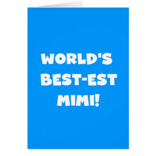 Best-est-Beste Mimi van de wereld de Witte Giften