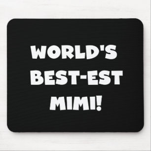 Best-est-Beste Mimi van de wereld de Witte Giften Muismat