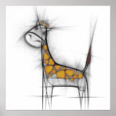 Best ever giraffe poster (Voorkant)