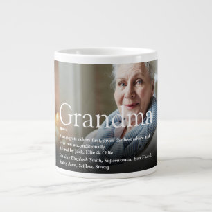 Best Ever Grandma Nan Photo Fun Definition Extra Grote Beker