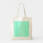 Best ever mom green stripped pattern pastel neon  tote bag (Achterkant)
